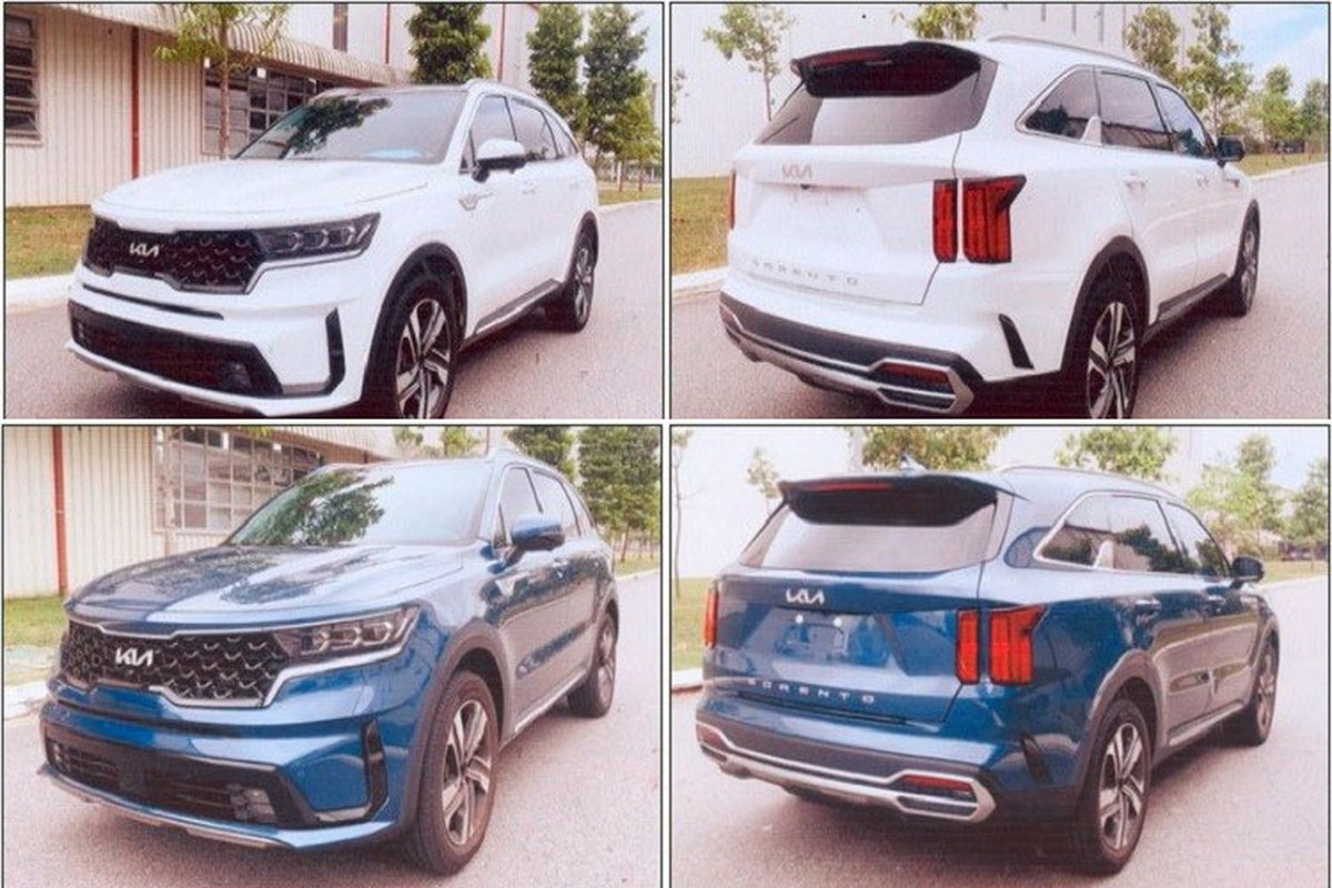 Can canh Kia Sorento HEV 2023 tai Viet Nam, Hyundai SantaFe de chung