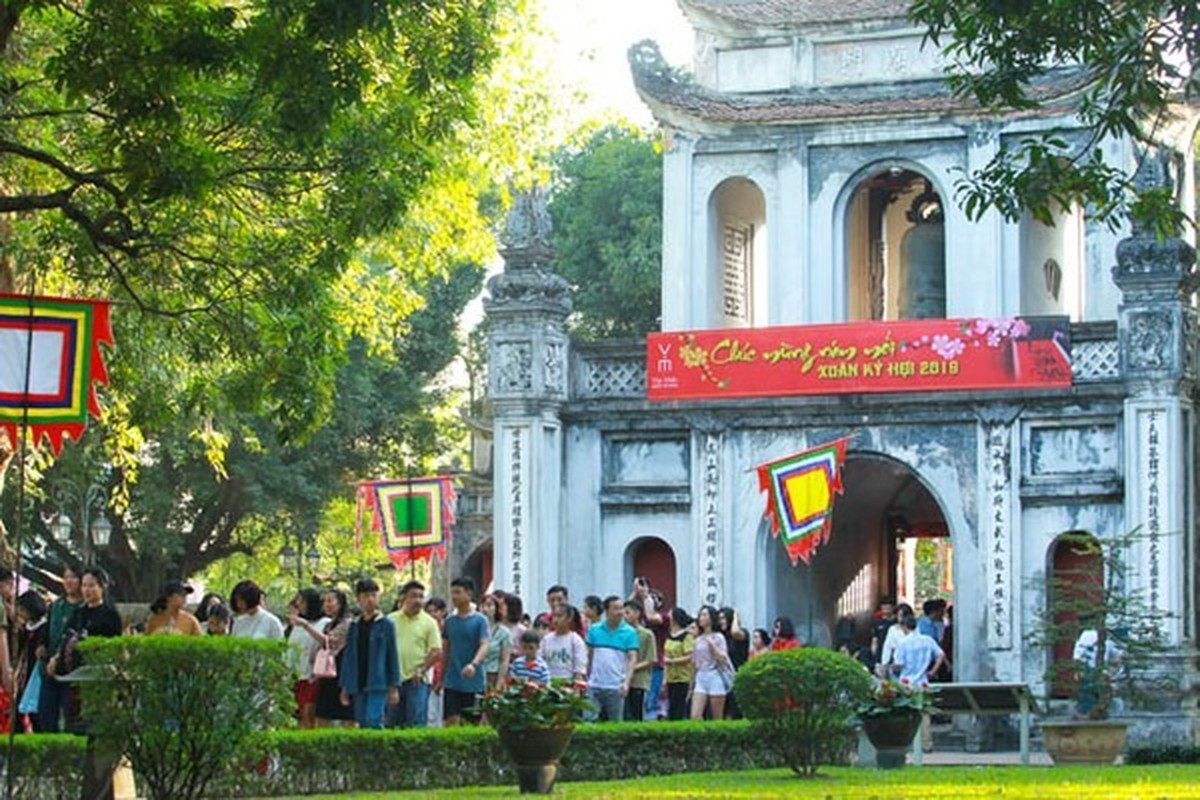 But check-in during Tet o Ha Noi attracts the bamboo world-Hinh-6