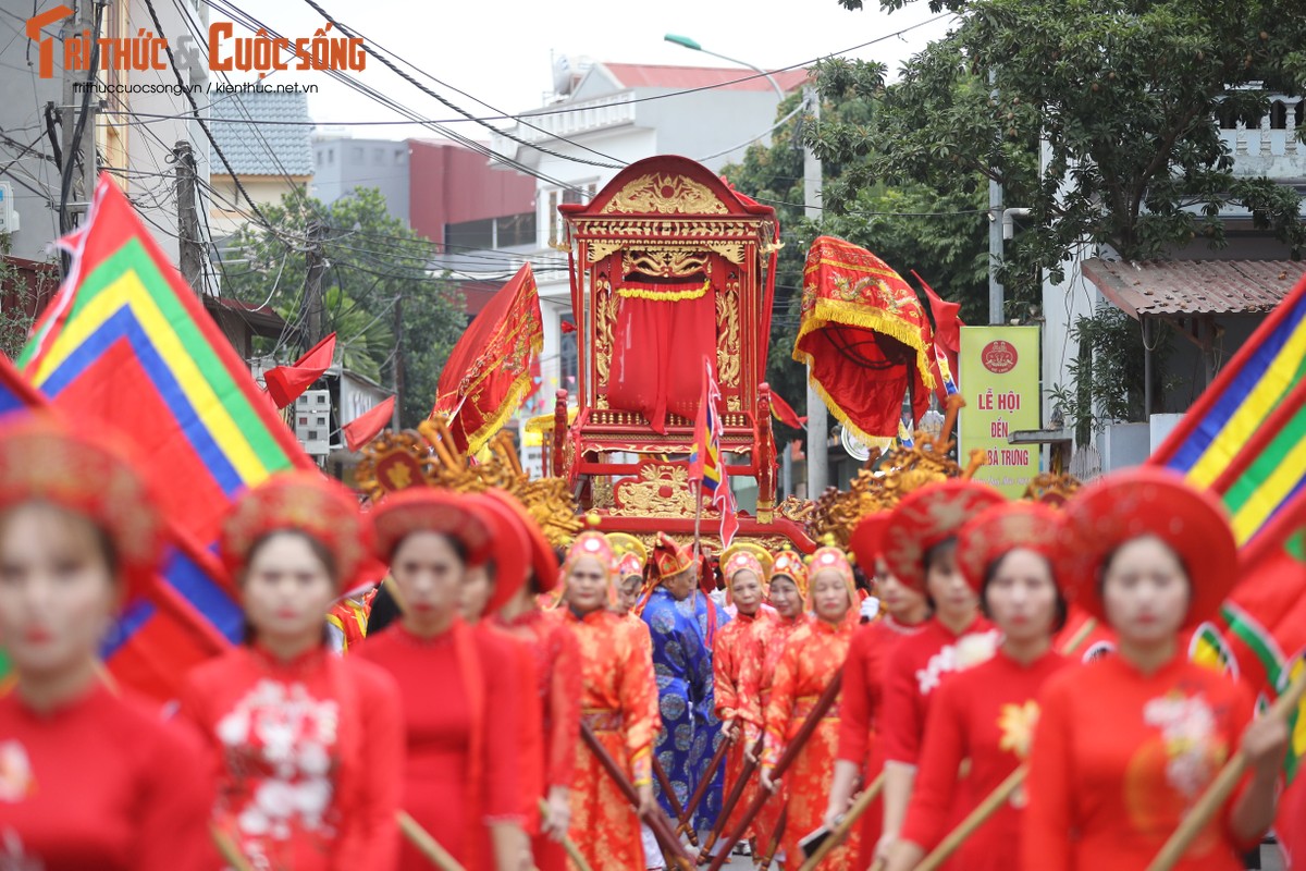 Opening ceremony of Hai Ba Trung, Me Linh's people are proud of don-Hinh-10