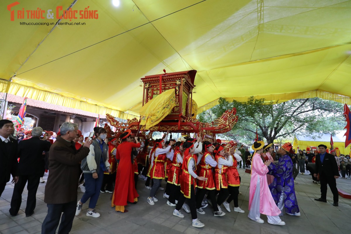 Opening ceremony of Hai Ba Trung, Me Linh's people are proud of don-Hinh-12