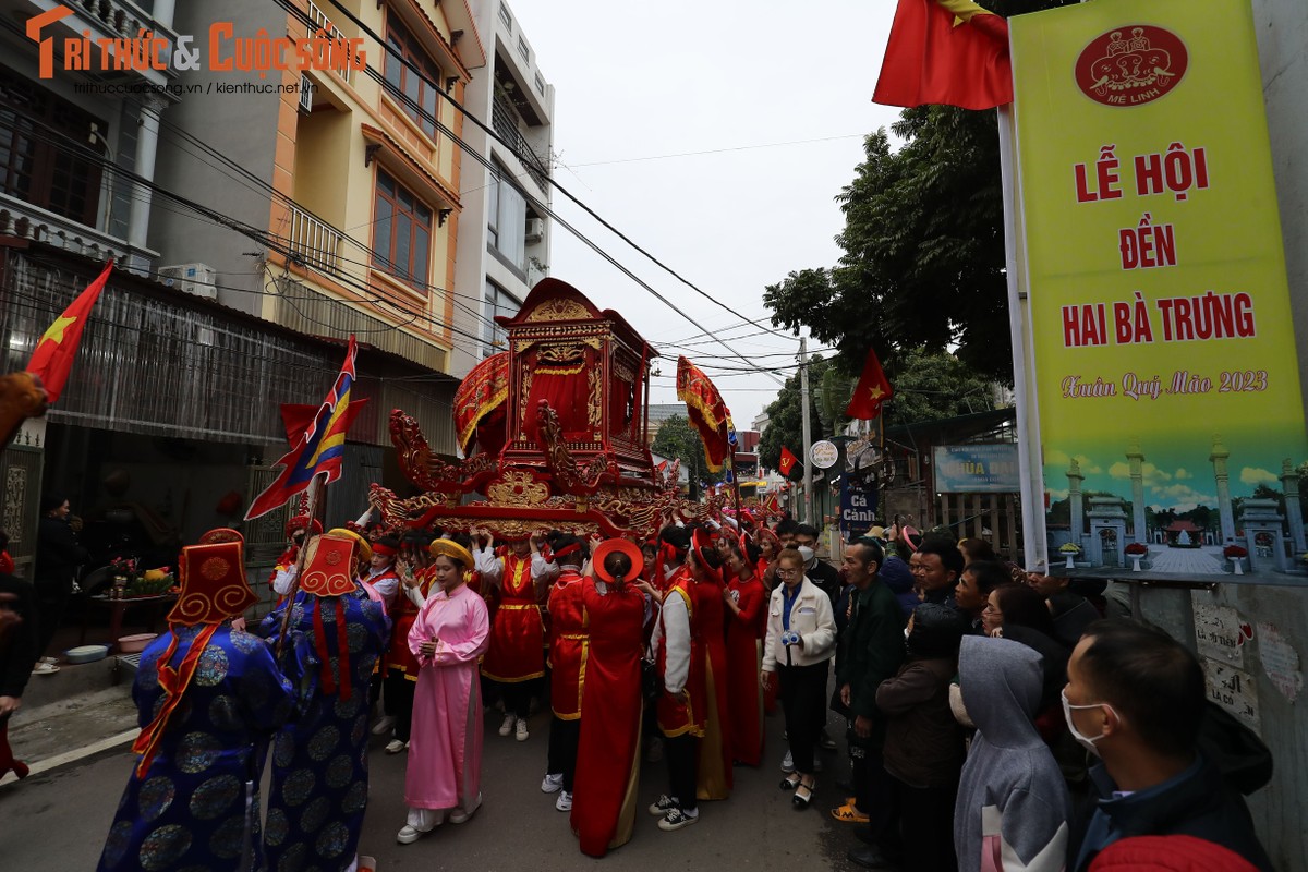 Opening ceremony of Hai Ba Trung, Me Linh's people are proud of don-Hinh-9