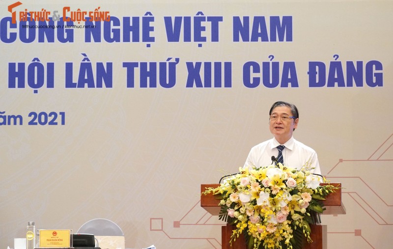 Hoi nghi “Doi ngu tri thuc KH&CN Viet Nam trien khai thuc hien Nghi quyet Dai hoi lan thu XIII cua Dang” [LIVE]-Hinh-2