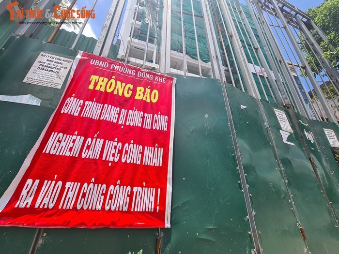 Hai Phong: Cong trinh 15 tang “moc” khong phep o phuong Dong Khe-Hinh-6